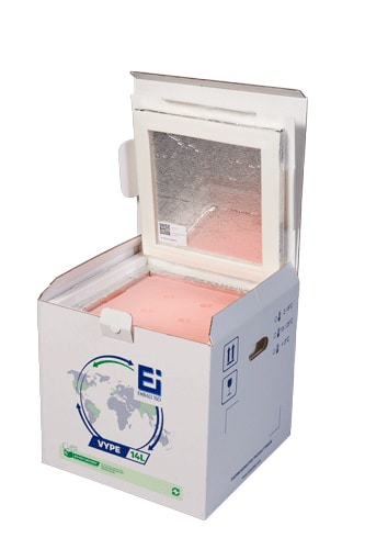 Emballage Isotherme VYPE Ouvert Isothermal Packaging VYPE Opened